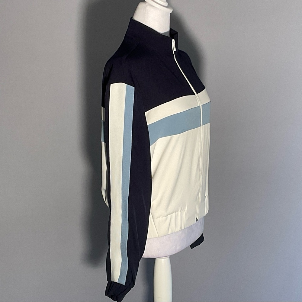 Zara Zip Front Colorblock Track Jacket Size Medium - Picture 11 of 16